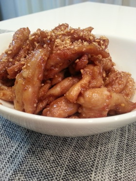 鶏せせりの照り焼き おつまみ お弁当に☆